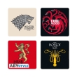 game of thrones set 4 coasters houses photo game of thrones set 4 coasters houses photo